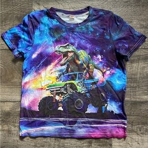 Boys Dinosaur Monster Truck T-shirt Brand new Size 6/7